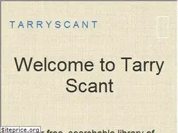 Sites similar to tarryscant.com