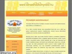 Sites similar to tarsashazkonyvelo.hu