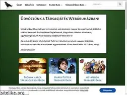 Sites similar to tarsasjatek-webaruhaz.hu