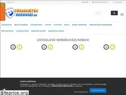 Sites similar to tarsasjatekrendeles.hu