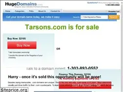 Sites similar to tarsons.com