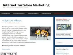 Sites similar to tartalommarketing.net