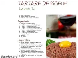 Sites similar to tartaredeboeuf.com