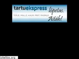 Sites similar to tartuekspress.ee