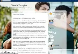 Sites similar to tarunsthoughts.blogspot.com