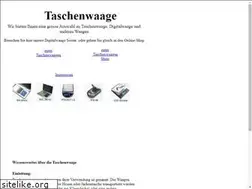 Sites similar to taschenwaagen.de