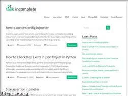 Sites similar to taskincomplete.com
