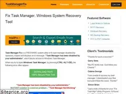 Sites similar to taskmanagerfix.com