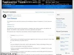 Sites similar to taskwarrior.wordpress.com