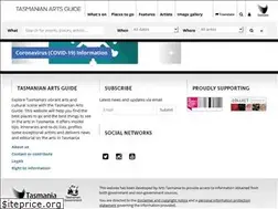 Sites similar to tasmanianartsguide.com.au