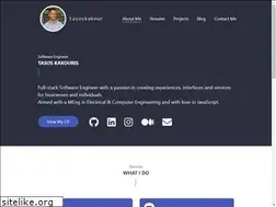Sites similar to tasoskakour.com