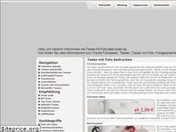 Sites similar to tasse-mit-foto-bedrucken.de