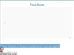 Sites similar to tassogiusto.it