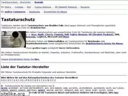 Sites similar to tastaturschutz.net