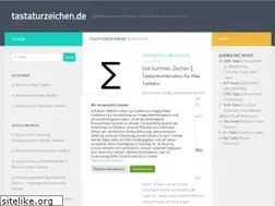 Sites similar to tastaturzeichen.de