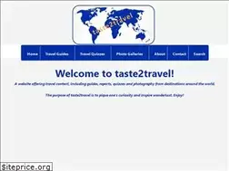 Sites similar to taste2travel.com