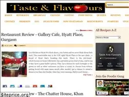 Sites similar to tasteandflavours.com
