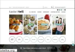 Sites similar to tasteandtellblog.com