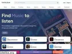 Sites similar to tastedive.com