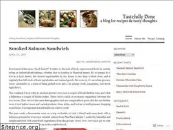 Sites similar to tastefullydone.wordpress.com