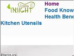 Sites similar to tasteinsight.com