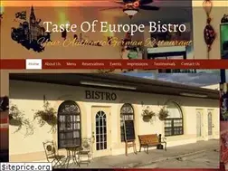 Sites similar to tasteofeuropebistro.com
