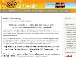 Sites similar to tasteofhealth.net