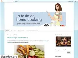 Sites similar to tasteofhomecooking.blogspot.com