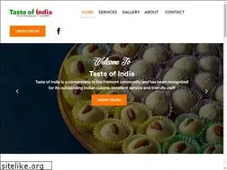 Sites similar to tasteofindiafremont.com