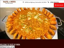 Sites similar to tasteofindianova.com