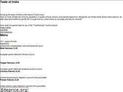 Sites similar to tasteofindiastl.com