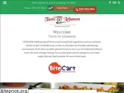 Sites similar to tasteoflebanon.net