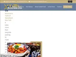 Sites similar to tasteofsamarkand.com