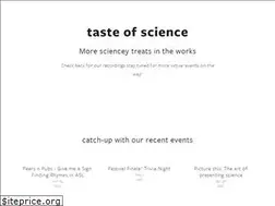 Sites similar to tasteofscience.org