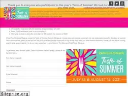 Sites similar to tasteofsummerranchomirage.com