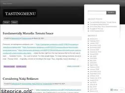 Sites similar to tastingmenu.wordpress.com