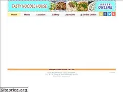Sites similar to tastynoodlehouseca.com