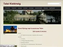 Sites similar to tataikisterseg.hu