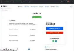 Sites similar to tatfin.ru