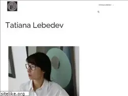 Sites similar to tatianalebedev.com