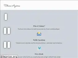 Sites similar to tatianeaguirres.com