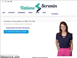 Sites similar to tatianescremin.com.br