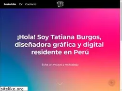 Sites similar to tatiburgos.com