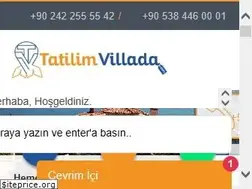 Sites similar to tatilimvillada.com