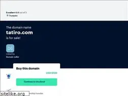 Sites similar to tatiro.com