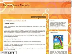 Sites similar to tatkala-pena-menulis.blogspot.com