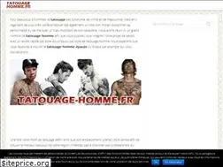 Sites similar to tatouage-homme.fr