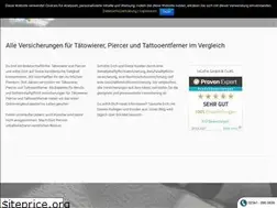 Sites similar to tattoo-piercing-versicherung.de