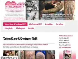 Sites similar to tattoo-seminar.de