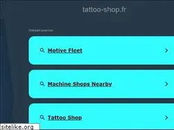 Sites similar to tattoo-shop.fr